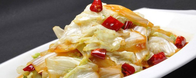 酸辣白菜制作方法 酸辣白菜制作方法简单介绍