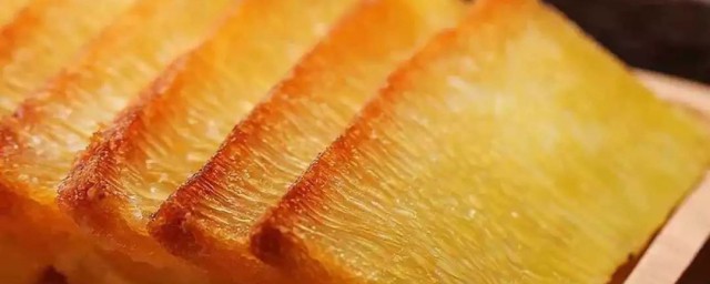 黄金糕制作方法 黄金糕做法