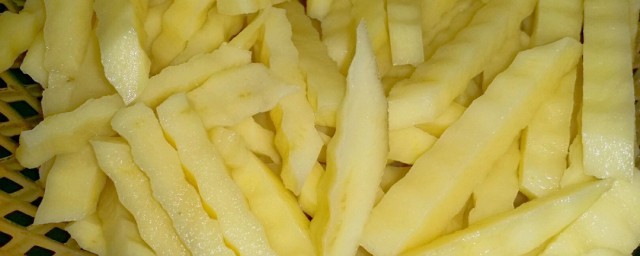 土豆条制作方法 土豆条制作的方法
