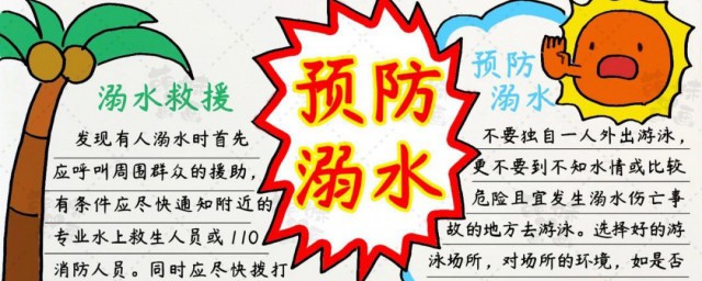 关于溺水的手抄报内容 关于溺水的手抄报内容怎样写