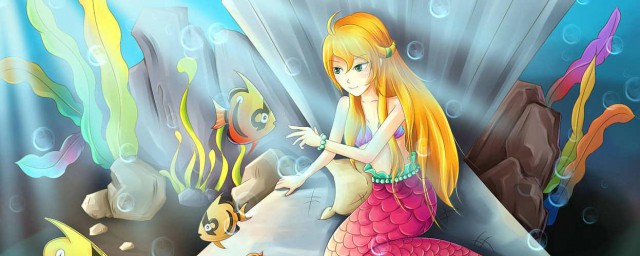 怎么画美人鱼 美人鱼简笔画教程