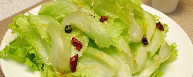 炝生菜的家常做法 家常炝生菜怎么做