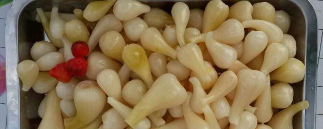 腌制荞头的方法 怎么腌制荞头