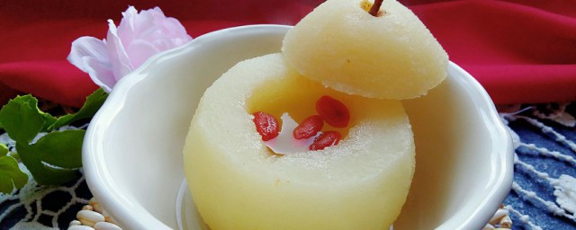 正宗水泡梨的制作方法 正宗水泡梨的做法