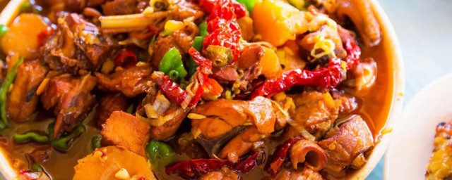 正宗大盘鸡的制作方法 正宗大盘鸡的制作步骤