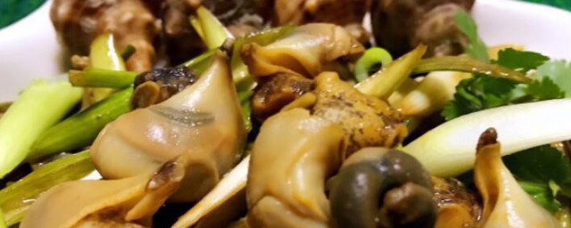 小海螺怎么做 小海螺的做法