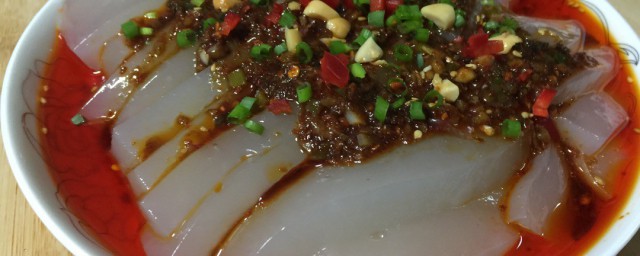 凉粉鱼鱼的做法 凉粉鱼鱼的做法是怎么样
