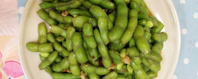 毛豆凉拌做法 毛豆凉拌制作方法