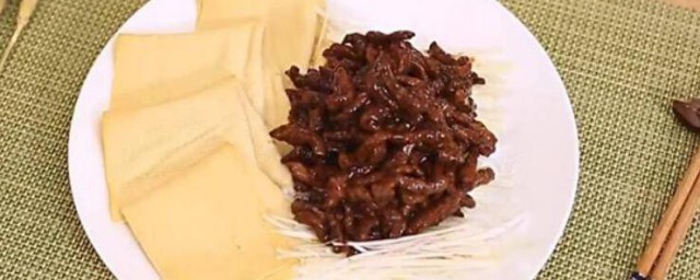 正宗京酱肉丝的做法 正宗京酱肉丝怎么做