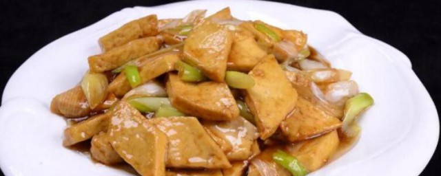 大葱炒豆腐的做法 大葱炒豆腐怎么做
