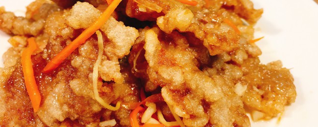 老式锅包肉的做法最正宗的做法 老式锅包肉怎么做