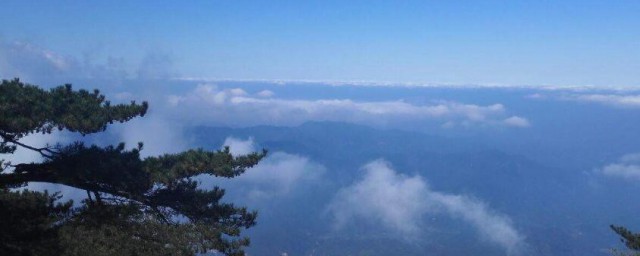 大别山主峰海拔多少米 大别山主峰海拔多高