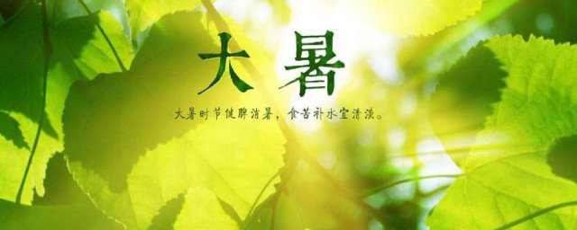 大暑节气怎么养生 大暑节气养生注意事项