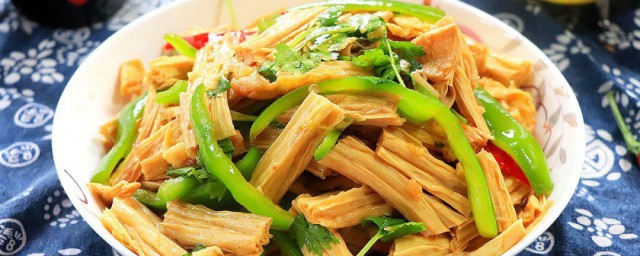 凉拌腐竹的做法? 凉拌腐竹的烹饪方法