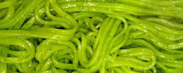 如何制作好吃又营养的菠菜面条? 怎么制作好吃又营养的菠菜面条?