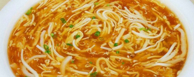 正宗酸辣汤的家常做法 正宗酸辣汤怎么做