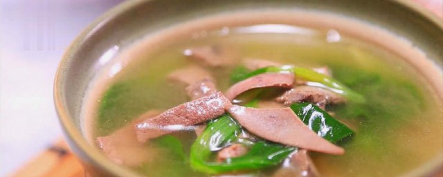 猪肝豆腐汤的做法 猪肝豆腐汤做法分享