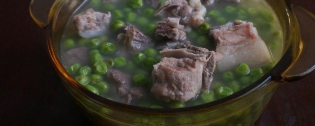 豌豆排骨汤的做法 如何做豌豆排骨汤
