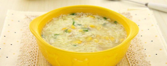 饭店甜汤玉米羹做法 甜汤玉米羹做法