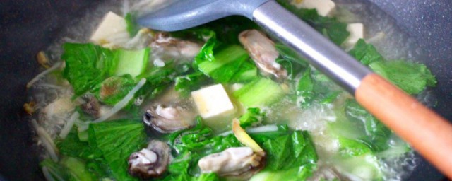 油菜豆腐汤的做法 油菜豆腐汤怎么做