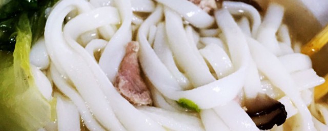 汤河粉的做法 汤河粉怎么做