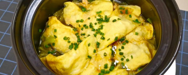 手工蛋饺的做法 纯手工蛋饺怎么做