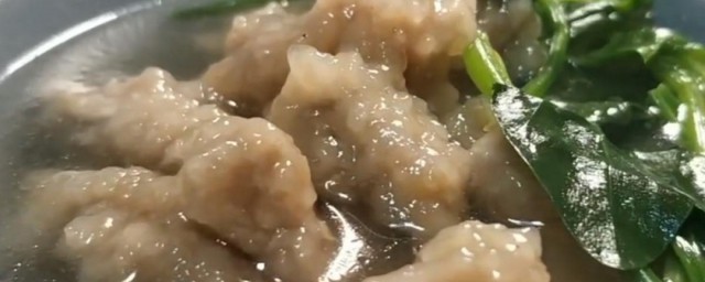 四川正宗滑肉汤的做法 怎么做四川正宗滑肉汤