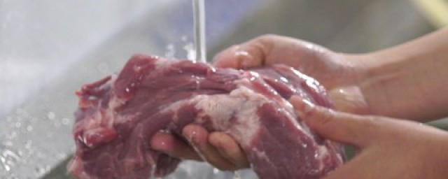 怎么清洗猪肉 准确清洗猪肉小秘诀