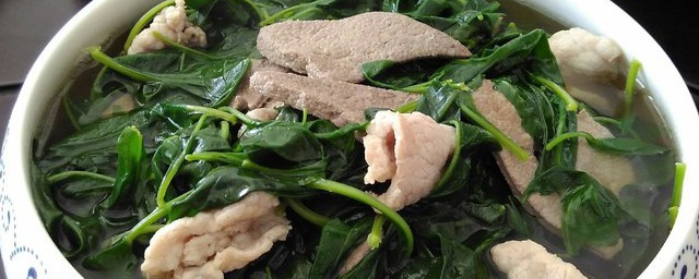 枸杞叶瘦肉汤的做法 枸杞叶瘦肉汤做法步骤