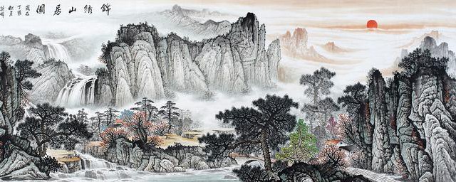 山水画的介绍 山水画摆放方法