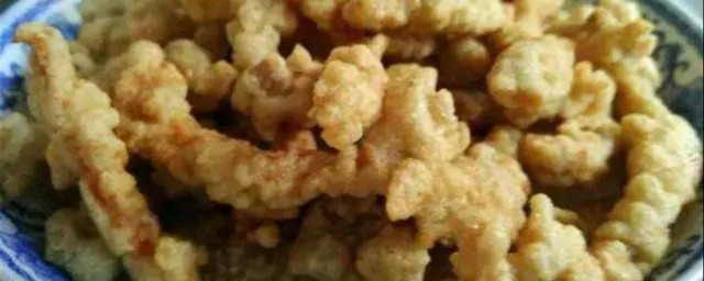 炸小酥肉的家常做法 炸小酥肉的家常如何做法