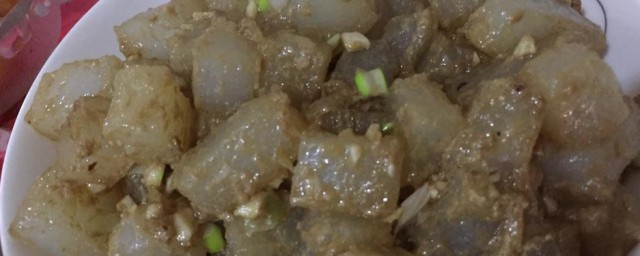 炒焖子的做法 炒焖子的次序
