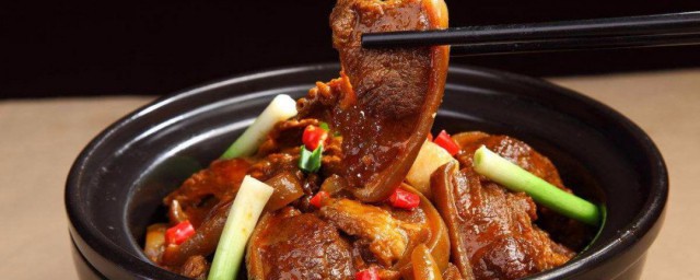 红烧驴肉的家常做法 红烧驴肉的家常制作方法