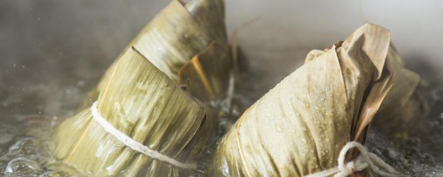 粽子煮熟了是放冷水还是热水 粽子简介