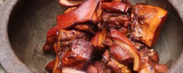 走油肉的正宗做法 走油肉做法次序