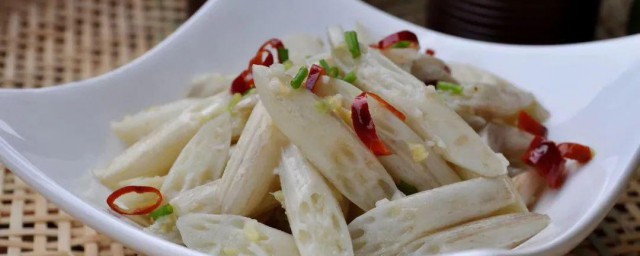 藕尖的做法 藕尖的制作方法