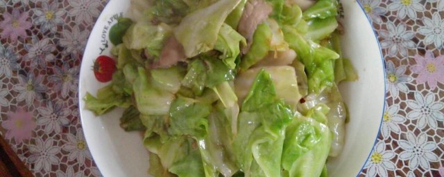 手撕包菜的做法川菜 手撕包菜的制作方法川菜