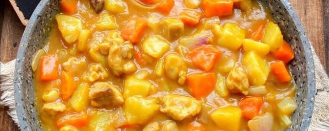 咖喱土豆鸡块的做法 咖喱土豆鸡块做法次序