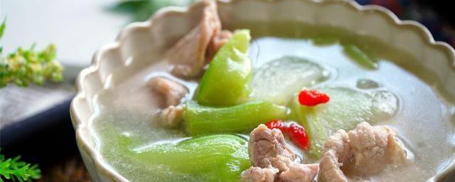 丝瓜瘦肉汤的做法 丝瓜瘦肉汤做法简介