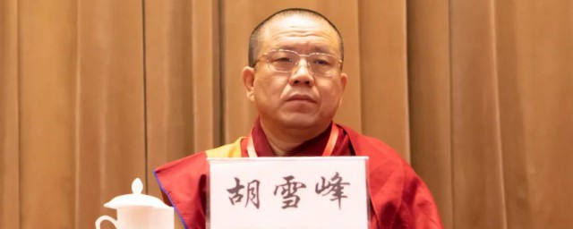 胡雪峰介绍 胡雪峰简介