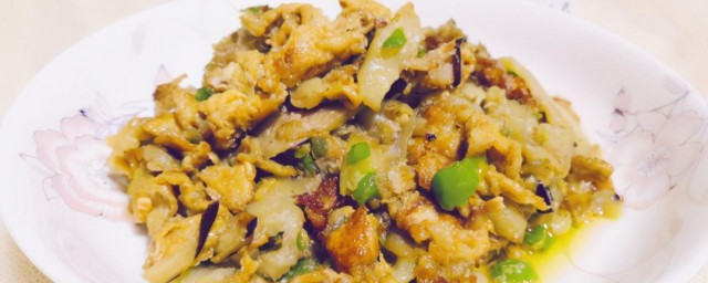 茄子炒鸡蛋的做法 茄子炒鸡蛋怎样做