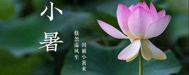 小暑是什么时候 小暑介绍