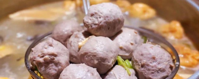 牛肉丸如何做的 牛肉丸的做法