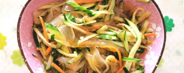 黄瓜拉皮家常凉菜做法大全 黄瓜拉皮家常凉菜做法有哪些