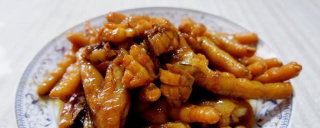 鸡爪做法 卤鸡爪家常做法