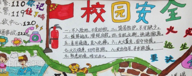 小学生安全教育手抄报内容资料 关于小学生安全教育手抄报内容资料