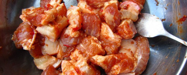 猪肉串的腌制方法 猪肉串的腌制做法