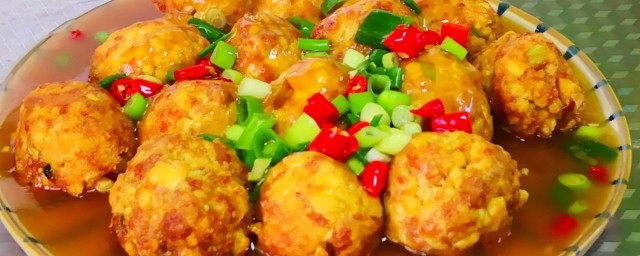红烧肉丸子的家常做法 红烧肉丸子做法
