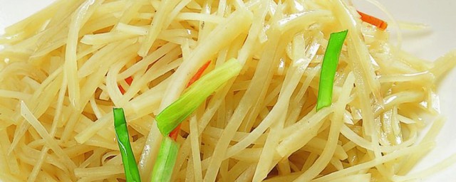 炒土豆丝的家常做法次序 炒土豆丝的家常制作办法