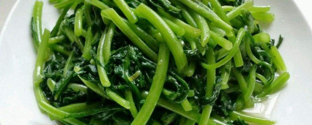 清炒茼蒿的家常做法 清炒茼蒿怎么做